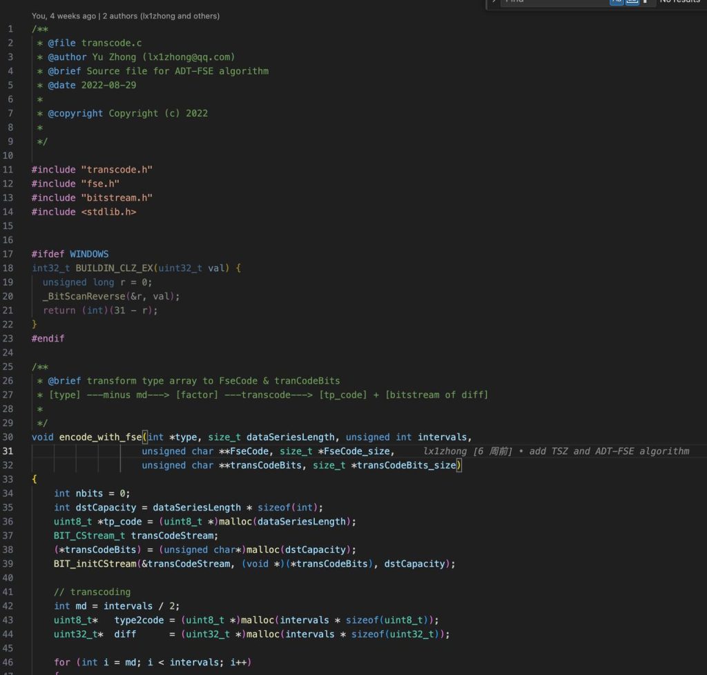 TDengine Contributor 鐘宇講述 TSZ 壓縮算法優(yōu)化背后的故事 - TDengine Database 時(shí)序數(shù)據(jù)庫 TDengine Contributor 鐘宇講述 TSZ 壓縮算法優(yōu)化背后的故事 - TDengine Database 時(shí)序數(shù)據(jù)庫